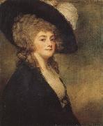 George Romney Mrs.Harriet Greer oil painting artist